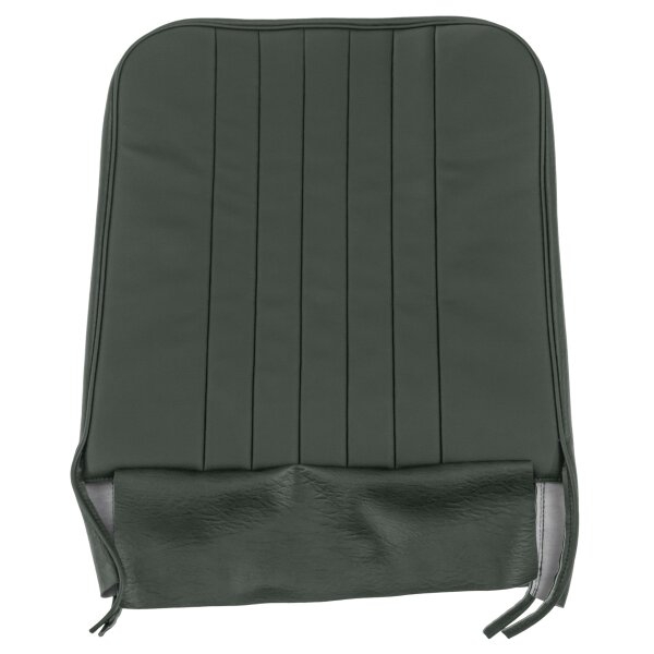 SEAT COVER MM 56-59 FRONT SQUAB SUEDE GREEN, LEATHER