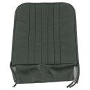 SEAT COVER MM 56-59 FRONT SQUAB SUEDE GREEN, LEATHER