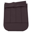 SEAT COVER MM 60-62 FRONT BASE MAROON LEATHER