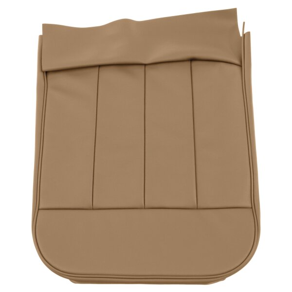 SEAT COVER MM 60-62 FRONT BASE BISCUIT, LEATHER