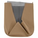 SEAT COVER MM 60-62 FRONT BASE BISCUIT, LEATHER