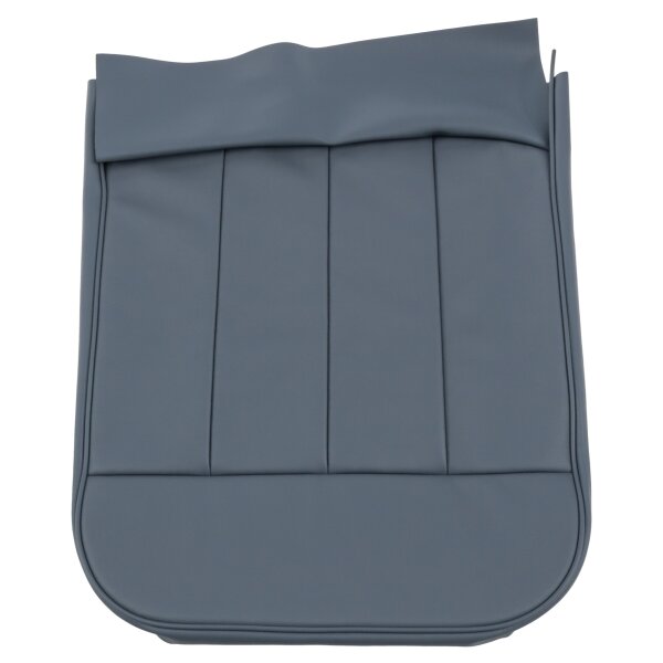 SEAT COVER MM 60-62 FRONT BASE LIGHT BLUE, LEATHER