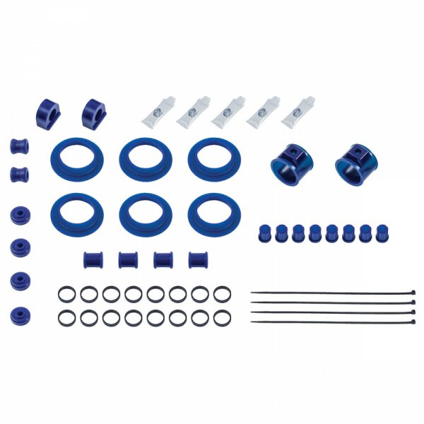 SUPERPRO COMPLETE CAR BUSH KIT, POLYURETHANE