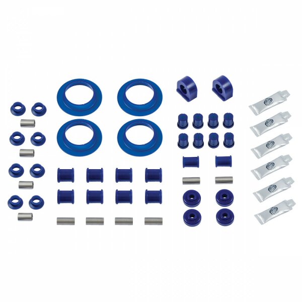 SUPERPRO COMPLETE CAR BUSH KIT, POLYURETHANE