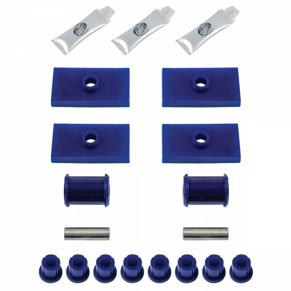 SUPERPRO COMPLETE REAR BUSH KIT, POLYURETHANE