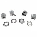 PISTON SET, ENGINE SET, HIGH COMPRESSION, DISHED, +0.030&quot;