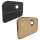 DOOR PANELS, BLACK/BLUE PIPING, PAIR