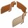 TRIM KIT, LEATHER, TAN