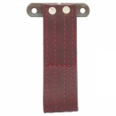 DOOR PULL STRAP VINYL MAROON