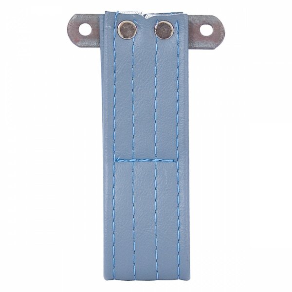 DOOR PULL STRAP VINYL BLUE GREY