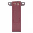 DOOR PULL STRAP LEATHER MAROON