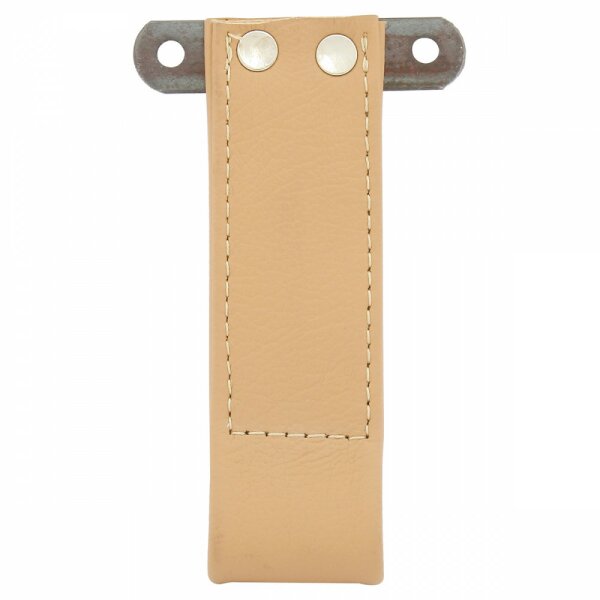 DOOR PULL STRAP LEATHER BISCUIT