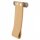 DOOR PULL STRAP LEATHER BISCUIT