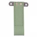 DOOR PULL STRAP LEATHER PORCELAIN GREEN