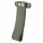 DOOR PULL STRAP LEATHER SUEDE GREEN