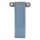 DOOR PULL STRAP LEATHER BLUE GREY