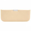 SUN VISOR, CENTRE MOUNT, PLAIN, CREAM