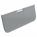 SUN VISOR, CENTRE MOUNT, PLAIN, LIGHT GREY