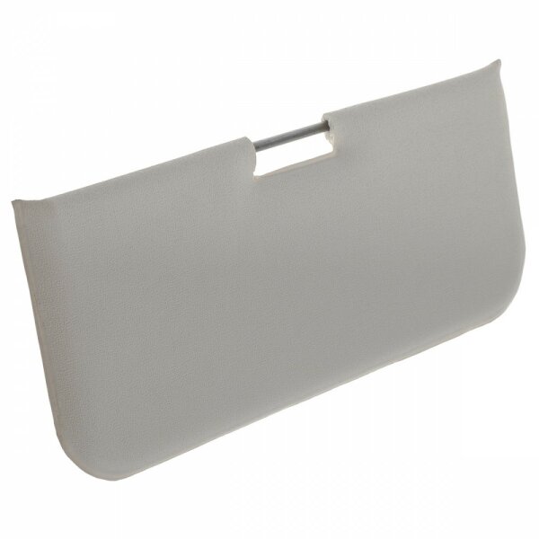 SUN VISOR, CENTRE MOUNT, PLAIN, WHITE FLECK