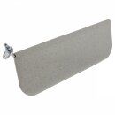 SUN VISOR, END MOUNT, PLAIN, WHITE FLECK