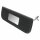 SUN VISOR, END MOUNT, WITH MIRROR, BLACK