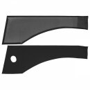 BOOT TRIM PANELS, TRAVELLER, VINYL, BLACK, PAIR