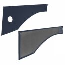 BOOT TRIM PANELS, TRAVELLER, VINYL, NAVY BLUE, PAIR