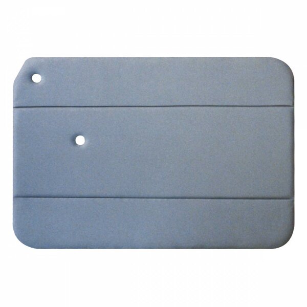 DOOR PANELS, 2 DOOR 60-62, FRONT, VINYL, LIGHT BLUE, PAIR
