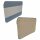 DOOR PANELS, 2 DOOR, FRONT, VINYL, DUOTONE, BLUE GREY, PAIR