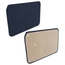 DOOR PANELS, 2 DOOR, FRONT, VINYL, NAVY BLUE, PAIR