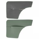 QUARTER PANELS, 2 DOOR, REAR, PAIR, VINYL, PORCELAIN GREEN