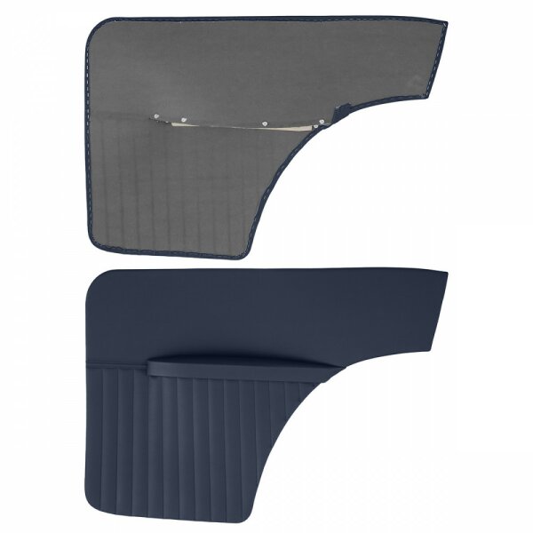 QUARTER PANELS, 2 DOOR, REAR, PAIR, VINYL, NAVY BLUE