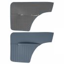 QUARTER PANELS, 2 DOOR, REAR, PAIR, VINYL, BLUE GREY