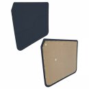 DOOR PANELS, 4 DOOR, FRONT, VINYL, NAVY BLUE, PAIR