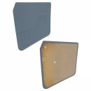 DOOR PANELS, 4 DOOR, FRONT, VINYL, BLUE GREY, PAIR