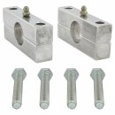 BUSH, CENTRE MOUNTING, 1&quot;, SOLID, PAIR