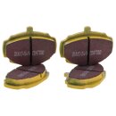 BRAKE PAD SET, EBC YELLOWSTUFF