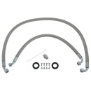 OIL COOLER INSTALLATION KIT, NON-THERMOSTATIC, STAINLESS...