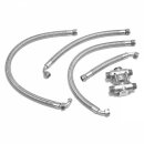 OIL COOLER INSTALLATION KIT, THERMOSTATIC, STAINLESS...