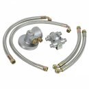 OIL COOLER INSTALLATION KIT, THERMOSTATIC, STAINLESS...