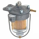 Benzindruckregler mit Filter, 67mm,   1/4&quot; und 5/16&quot; Anschl&uuml;sse