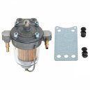 Benzindruckregler mit Filter, 67mm,   1/4&quot; und 5/16&quot; Anschl&uuml;sse
