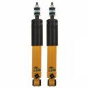 SHOCK ABSORBERS, TELESCOPIC, FRONT, SPAX, ADJUSTABLE, PAIR