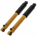 SHOCK ABSORBERS, TELESCOPIC, REAR, SPAX, ADJUSTABLE, PAIR