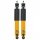 SHOCK ABSORBERS, TELESCOPIC, FRONT, SPAX, ADJUSTABLE, PAIR