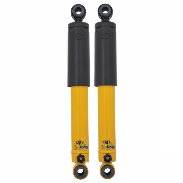 SHOCK ABSORBERS, TELESCOPIC, REAR, SPAX, ADJUSTABLE, PAIR