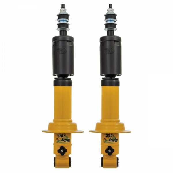 SHOCK ABSORBERS, TELESCOPIC, FRONT, SPAX, ADJUSTABLE, PAIR