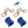 BUSH SET, CENTRE MOUNTING, ANTI-ROLL BAR, 7/8&quot;, POLYURETHANE, PAIR