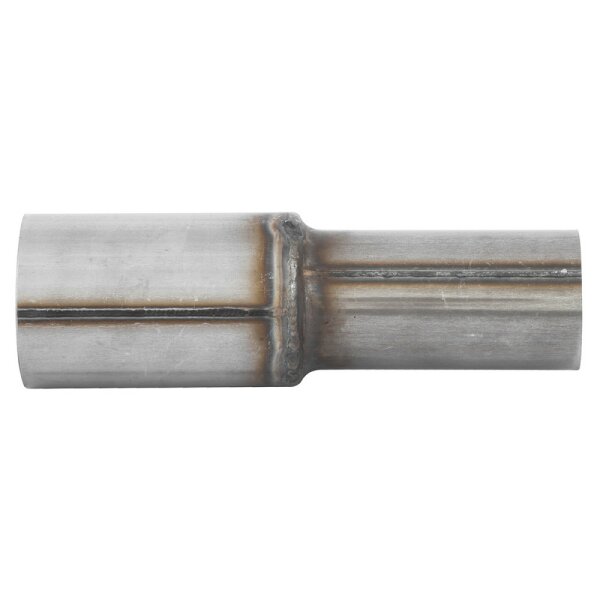 Auspuff-Adapter-Rohr gerade, gestuft, 1.5&quot;x 1.875&quot;, Normalstahl, L&auml;nge 6&quot;