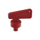 RED TOGGLE HANDLE TO BATTERY DISCONNECT SWITCH